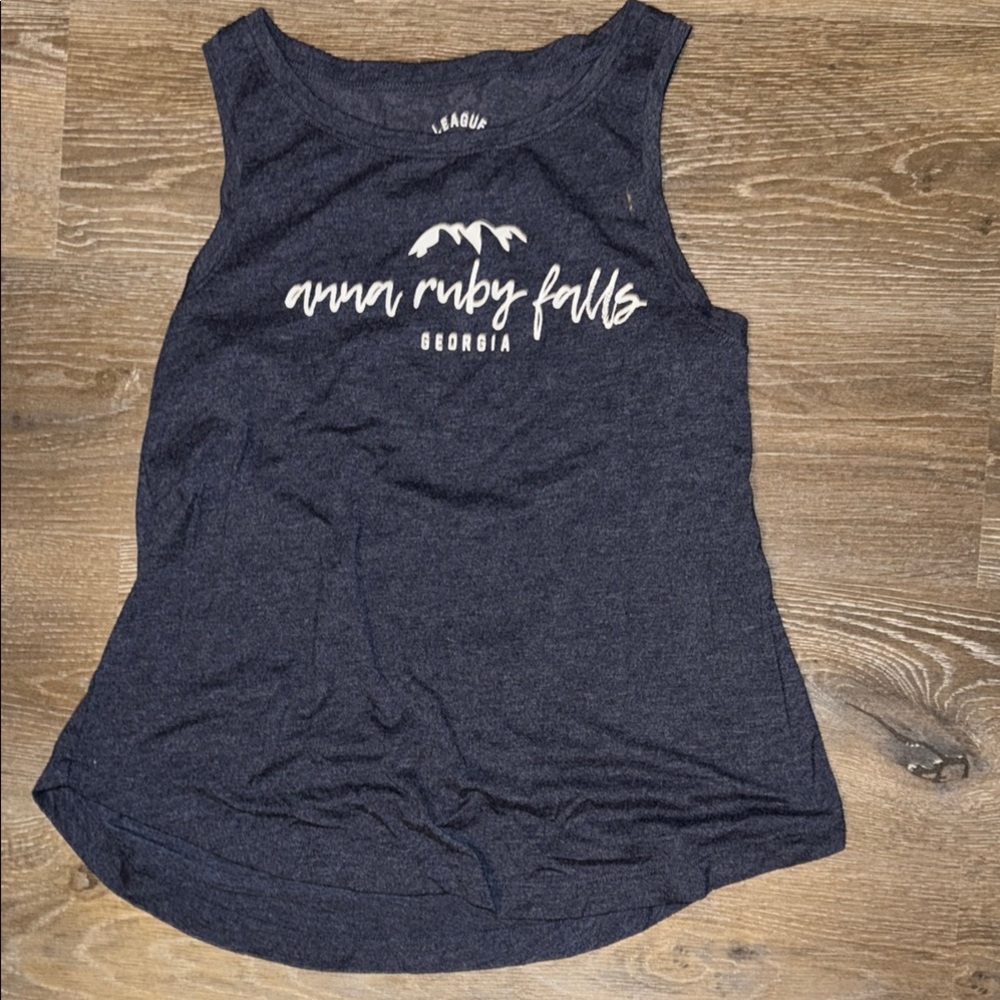 Navy Blue Women's Tank Top